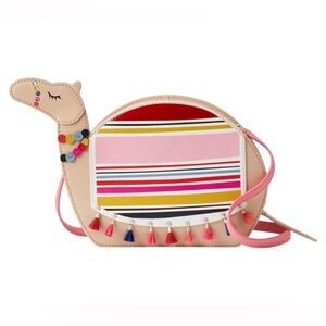 Kate Spade NWT Spice Things Up Camel Multicolor Leather Crossbody